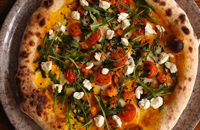 Pizzárium pizza sáfrány